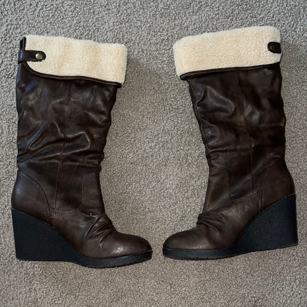 Wedge Boots